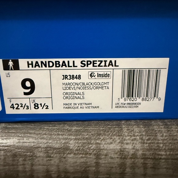 adidas Maroon and Black Sneakers - Picture 5 of 5